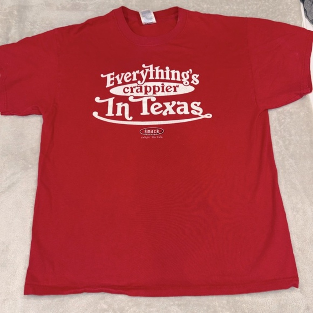 Red Graphic Oklahoma University T-Shirt